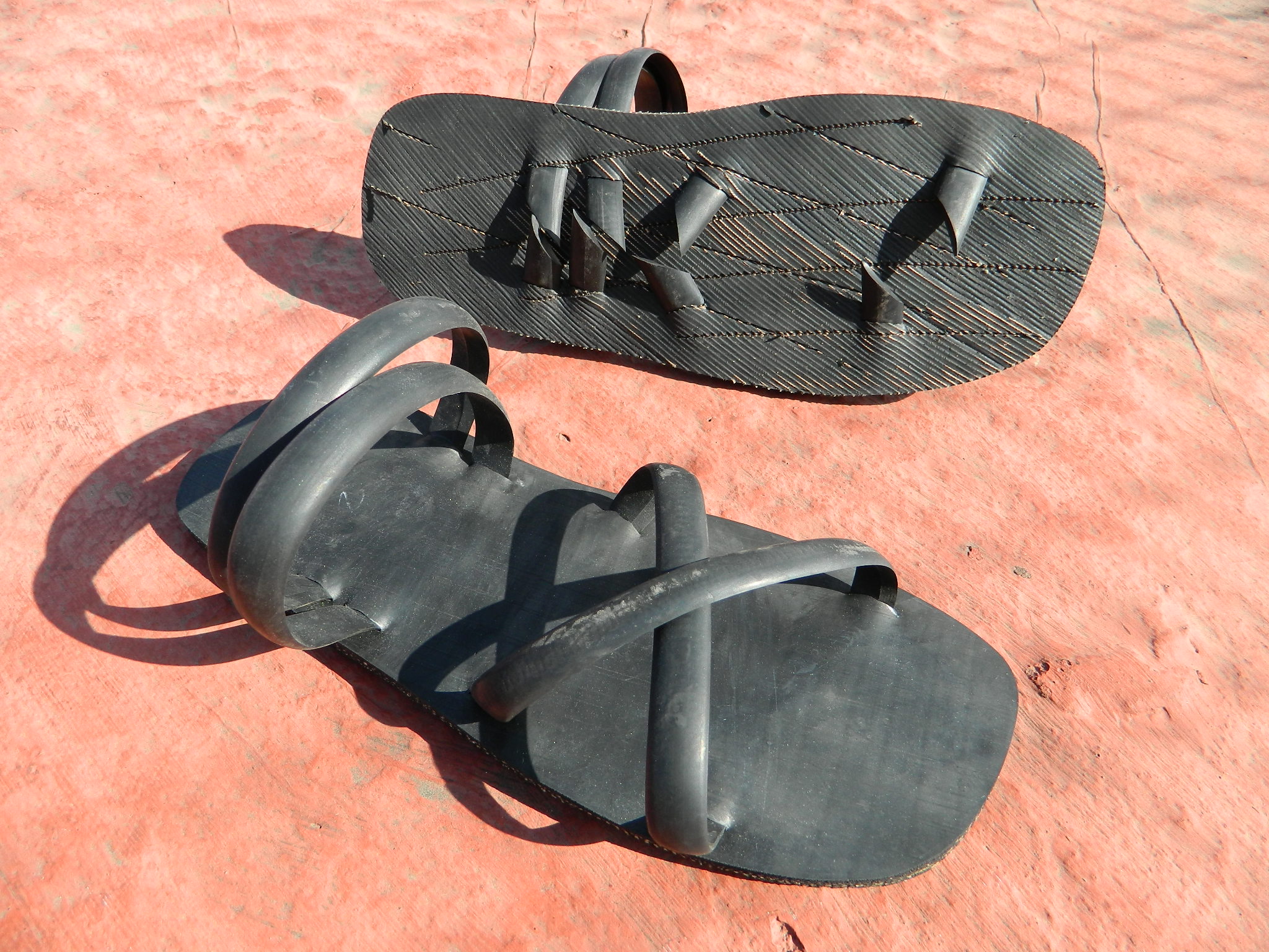 huarache tire sandals